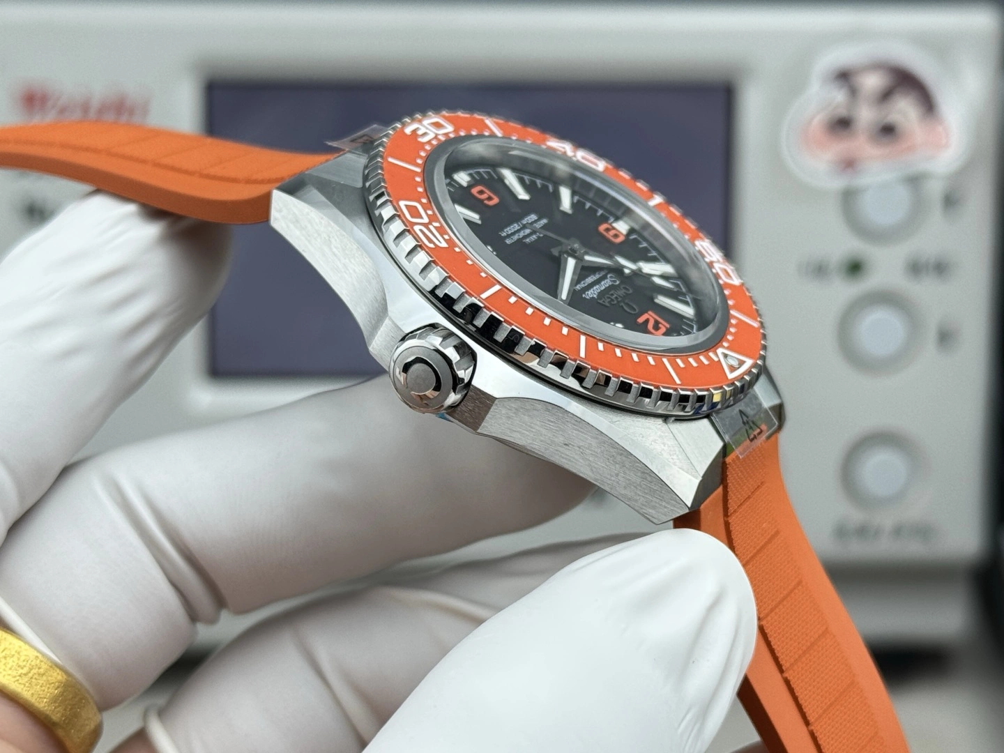 CBD Factory Omega Seamaster Planet Ocean 600M 42mm Black Dial Orange Arabic Numerals Orange Ceramic Bezel Orange Rubber Strap (217.32.42.21.01.004) 1:1 Super Clone – DD8912 Movement GoAnywhere 292